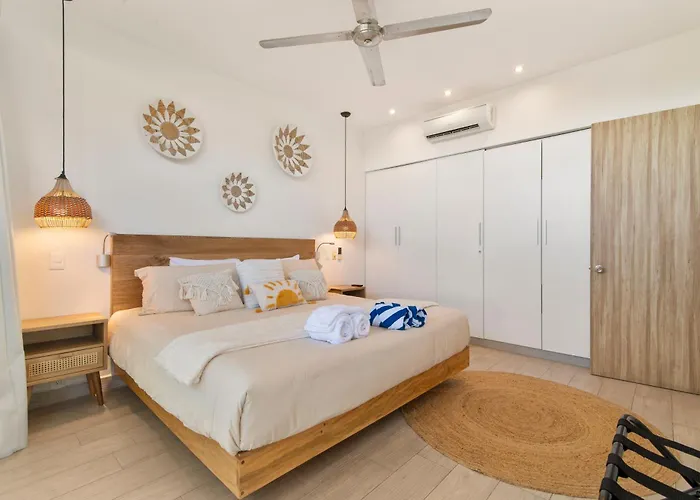 Cozy & New 2br Rooftop, Central, 10min To Appartement Playa del Carmen